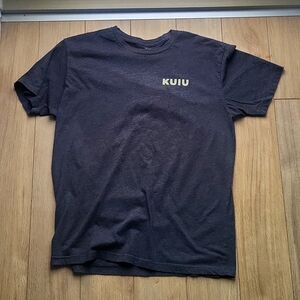 Kuiu "75" Central Alaska" T-Shirt in Men's Medium Charcoal Grey